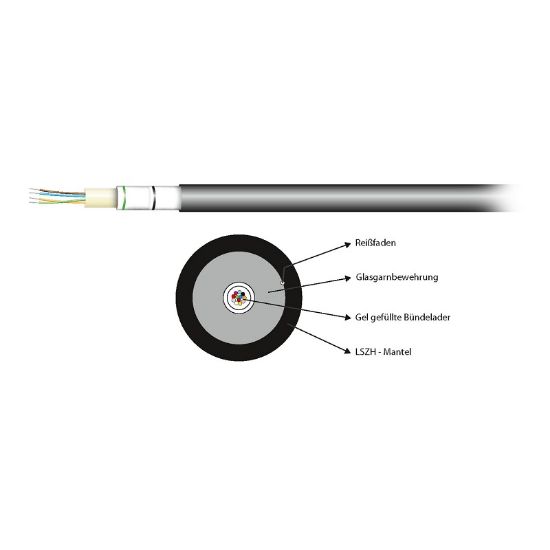Εικόνα της F/O 8 x 50/125 U-DQ(ZN)BH MM OM4