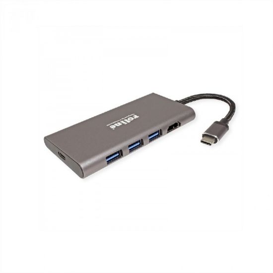 Εικόνα της DOCKING STATION TYPE-C 4K HDMI, 3xUSB 3.2 Gen 1ports, 1xSD/MicroSD card reader