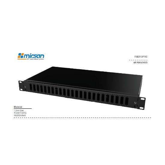 Εικόνα της SPLICE BOX 19' 1U 24 SC RAL9005