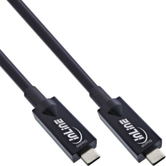 Εικόνα της USB CABLE Type-C male to USB Type-C male 15m ( AOC ) USB3.2Gen2 3840x2160@144Hz 60W