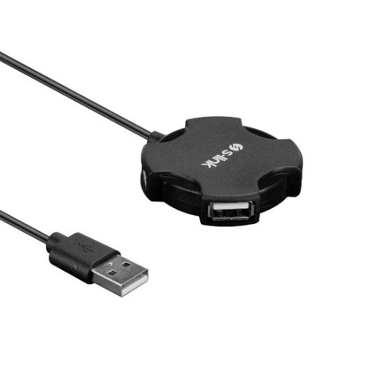 Εικόνα της HUB 4 PORT USB 2.0 ΧΩΡΙΣ ΤΡΟΦΟΔΟΤΙΚΟ