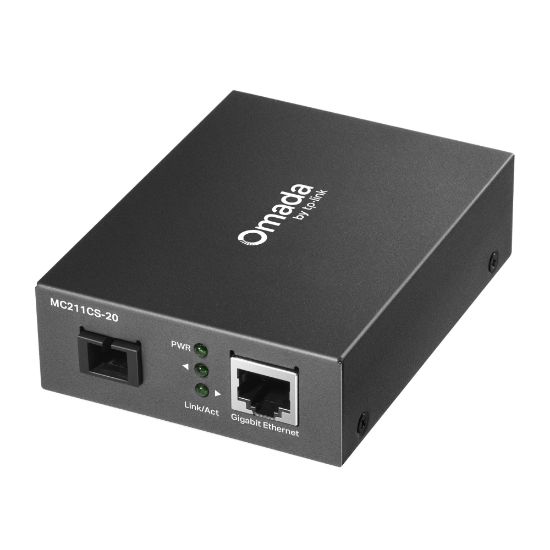 Εικόνα της TRANSCEIVER RJ45-F/O SC Gigabit inglemode 20km WDM-B (bidir)