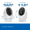 Εικόνα της Camera Pan/Tilt Home Security Wi-Fi 4K 8MP (3840X2160)