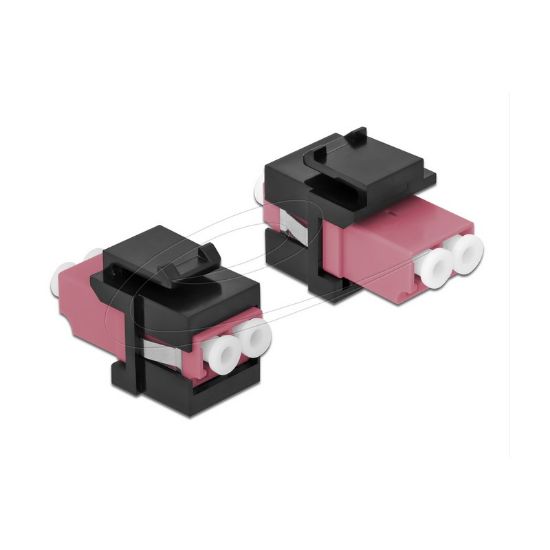 Εικόνα της KEYSTONE COUPLER LC Multimode, OM4