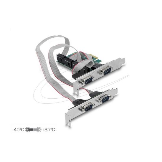 Εικόνα της PCI EXPRESS 4*SERIAL + LOW PROFILE