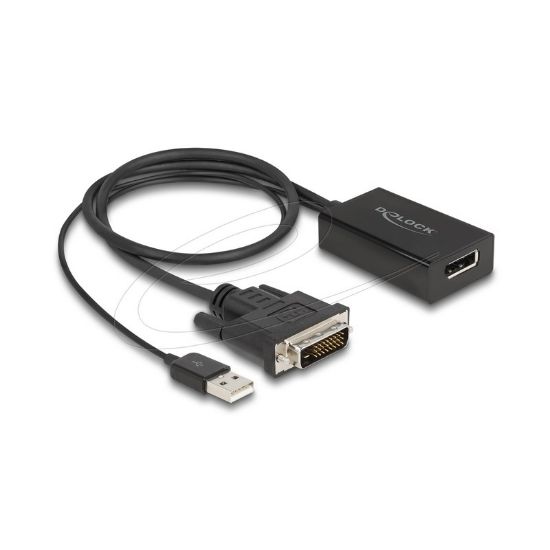 Εικόνα της ADAPTER DVI M to DisplayPort 1.2 F 4K with HDR function 0,50m