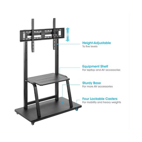 Εικόνα της ΒΑΣΗ ΤΡΟΧΗΛΑΤΗ ΟΘΟΝΗΣ 150kg (37" to 100")