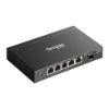Εικόνα της SWITCH 5-Port Gigabit+ 1*Gigabit SFP+ Smart Managed  4Port PoE+  63W PoE Power Desktop Steel Case