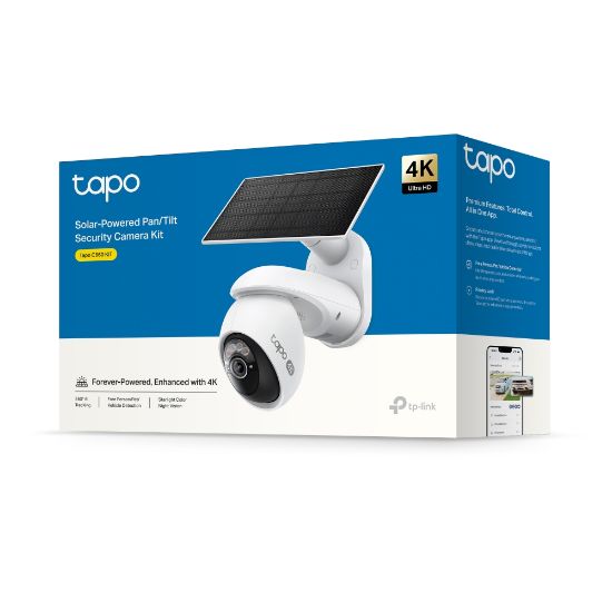 Εικόνα της Camera Solar-Powered Pan/Tilt 4K 8MP (3840?2160), 10000mAh battery &Solar Panel