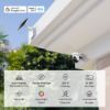 Εικόνα της Camera Solar-Powered Pan/Tilt Outdoor2K 3MP(2304?1296), 6700mAh battery &Solar Panel