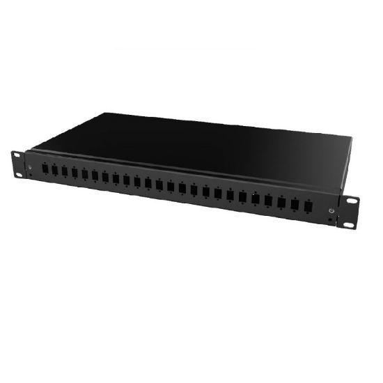 Εικόνα της SPLICE BOX 19' 1U 24 SC simplex/LC RAL9005