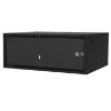Εικόνα της Επίτοιχη καμπίνα soho 4U με βάθος 400 mm ''Flat Pack'' RAL9005