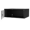 Εικόνα της Επίτοιχη καμπίνα soho 4U με βάθος 400 mm ''Flat Pack'' RAL9005