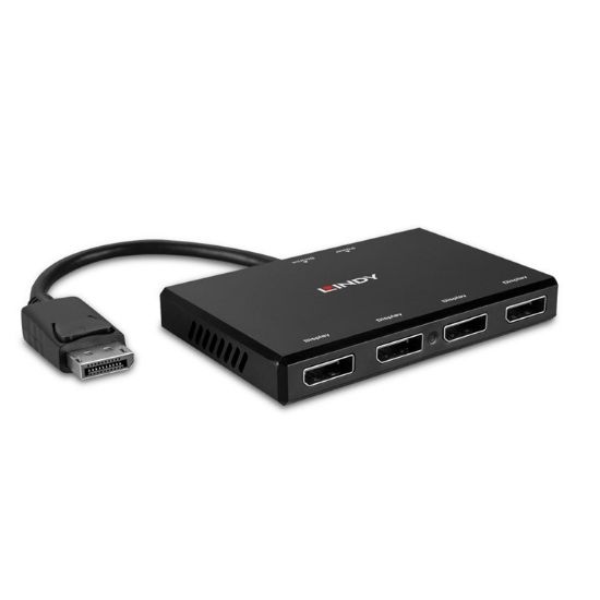 Εικόνα της SPLITTER DisplayPort 1.2 TO 4x DisplayPort (MST-Expands or duplicates)