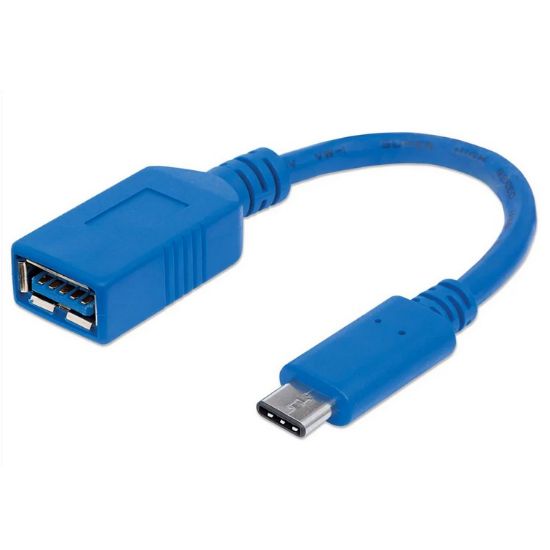 Εικόνα της Adapter Type-C male to Type-A Female with cable 0,15m (USB 3.1 Gen 1)