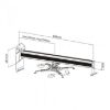 Εικόνα της ΒΑΣΗ ΤΟΙΧΟΥ ΜΕ ΠΡΟΕΚΤ ΓΙΑ PROJECTOR, 16 kg/82.6 cm