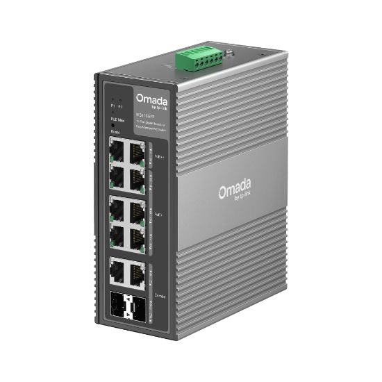 Εικόνα της SWITCH Omada 10-Port Gigabit Industrial Easy Managed  6-Port PoE+ and 2-Port PoE++ 240w