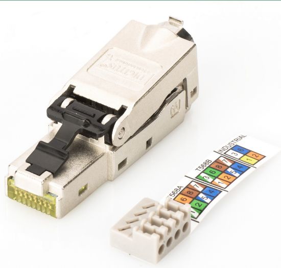Εικόνα της ΒΥΣΜΑ RJ45 CAT6a STP FIELD tool-free