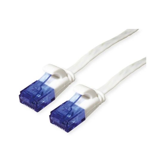 Εικόνα της UTP 1m Cat6a Λευκο extra-flat Cu