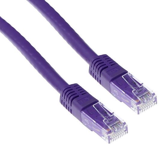 Εικόνα της UTP 0,5m Cat6 purple