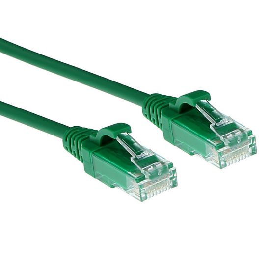 Εικόνα της UTP 10m Cat6 Πρασινο Slim LSZH