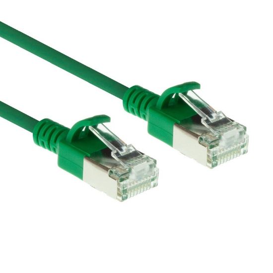 Εικόνα της U/FTP 3m Cat6a Πρασινο Slim LSZH