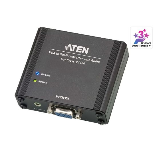 Εικόνα της CONVERTER VGA+AUDIO TO HDMI ΟΘΟΝΗ with Audio with Scaler