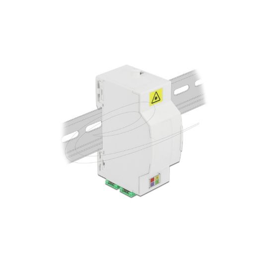 Εικόνα της SPLICE BOX DIN RAIL (ΠΛΑΣΤΙΚΟ) with 4 SC Couplers (SC/APC)