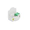 Εικόνα της SPLICE BOX DIN RAIL (ΠΛΑΣΤΙΚΟ) with 4 SC Couplers (SC/APC)