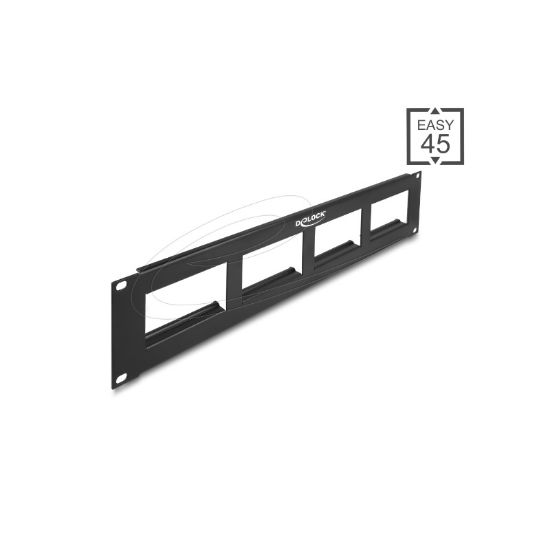 Εικόνα της Easy 45,  19'' Panel Cut Out 2U μαύρο