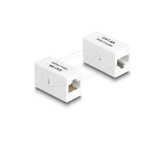 Εικόνα της Μούφα RJ45 8P/8C 1:1 UTP  (cat6a)