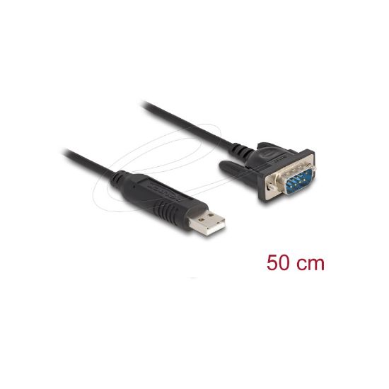 Εικόνα της USB TO SERIAL CABLE (V2.0) 50CM FTDI CHIPSET