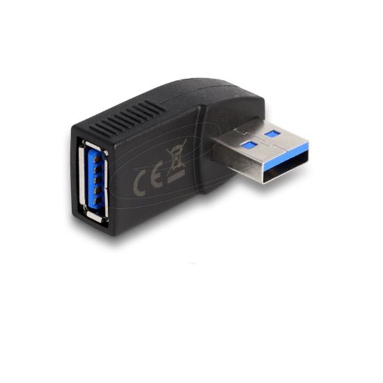 Εικόνα της ADAPTER USB 3.0 Type-A Male to Type-A female angled 270° horizontal
