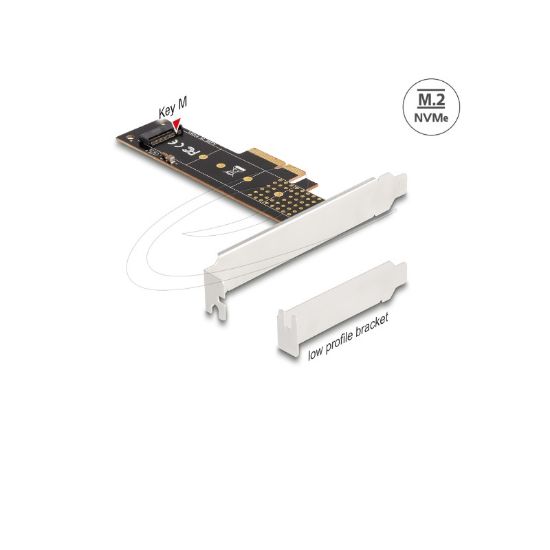 Εικόνα της PCI EX x4 ΣΕ M.2 NVMe 1port + low profile