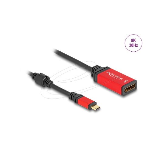 Εικόνα της ADAPTER USB Type-C Male to DisplayPort female 8K@30Hz with HDR function