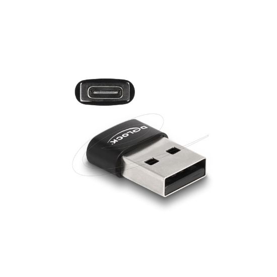 Εικόνα της Adapter USB Type-C Female to USB 2.0 Type-A Male Nano