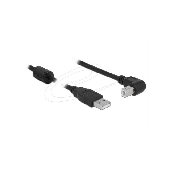 Εικόνα της USB cable type A-B V.2.0 γωνιακο 2.0m