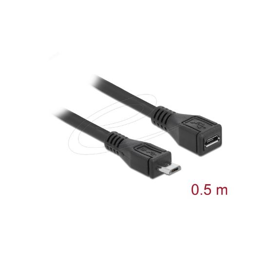 Εικόνα της USB cable type Micro M/F V.2.0 0.5 m