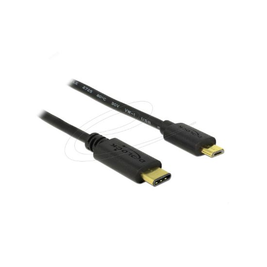 Εικόνα της USB CABLE Type-C male to USB 2.0 Micro male 1.0 m