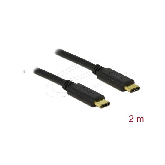 Εικόνα της USB CABLE Type-C male to USB Type-C male (USB 2.0) 2m