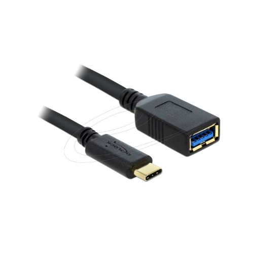 Εικόνα της USB CABLE Type-C male to USB 3.1  type-A female 15 cm