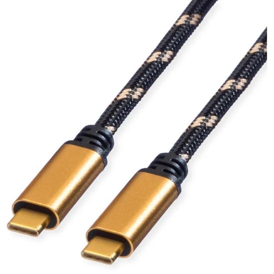 Εικόνα της USB CABLE Type-C male to USB Type-C male 2m (USB4 Gen3x2, 40Gbit/s, 100W/sup. video 8K)