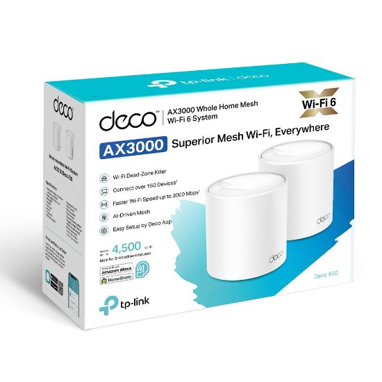 Εικόνα της Mesh WiFi 6 System AX3000 Whole Home  (2 PACK)