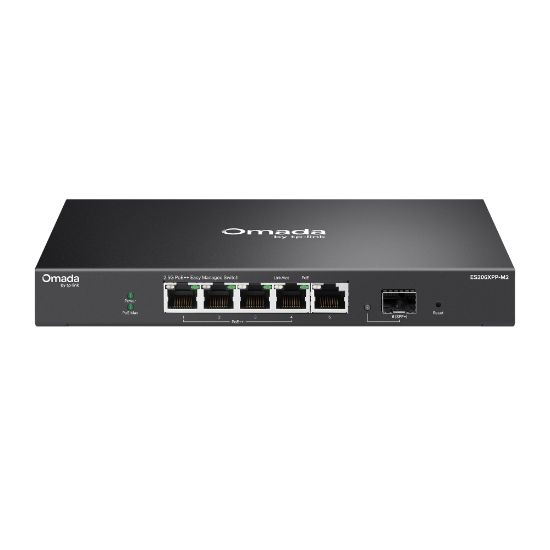 Εικόνα της SWITCH Omada 5-Port 2.5G BASE-T 1-Port 10GE SFP+ Easy Managed  4-Port PoE++ 120W