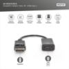 Εικόνα της Adapter DisplayPort 1.2 M / HDMI 2.0 F 4096x2160@60Hz Active