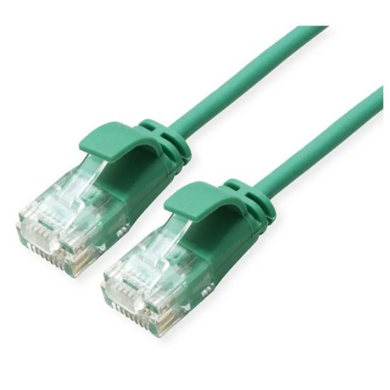 Εικόνα της UTP 0.50m Cat6a Πράσινο Slim Cu LSZH
