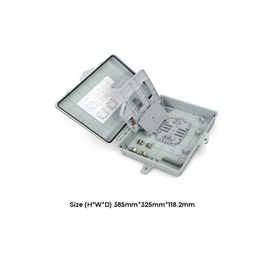 Εικόνα της SPLICE BOX επίτοιχο 48 Ports IP65 outd (LC-SCsimplex)