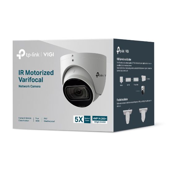 Εικόνα της 4MP IR Motorized Varifocal Turret Network Camera 5X Optical Zoom
