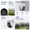 Εικόνα της Camera  Pan/Tilt Outdoor Security Wi-Fi 3K 5MP  1 x Ethernet Port