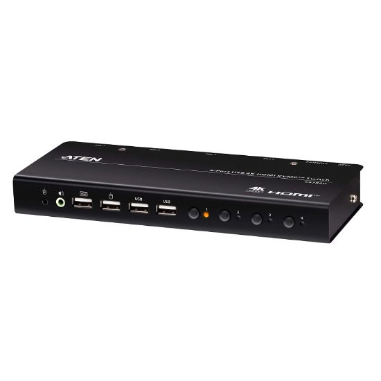 Εικόνα της KVM 4PORT HDMI/USB - 4K (Cables included)